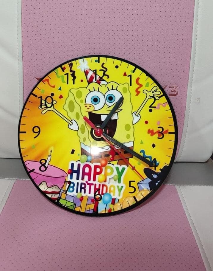 Reloj personalizado de Sublimación Luna