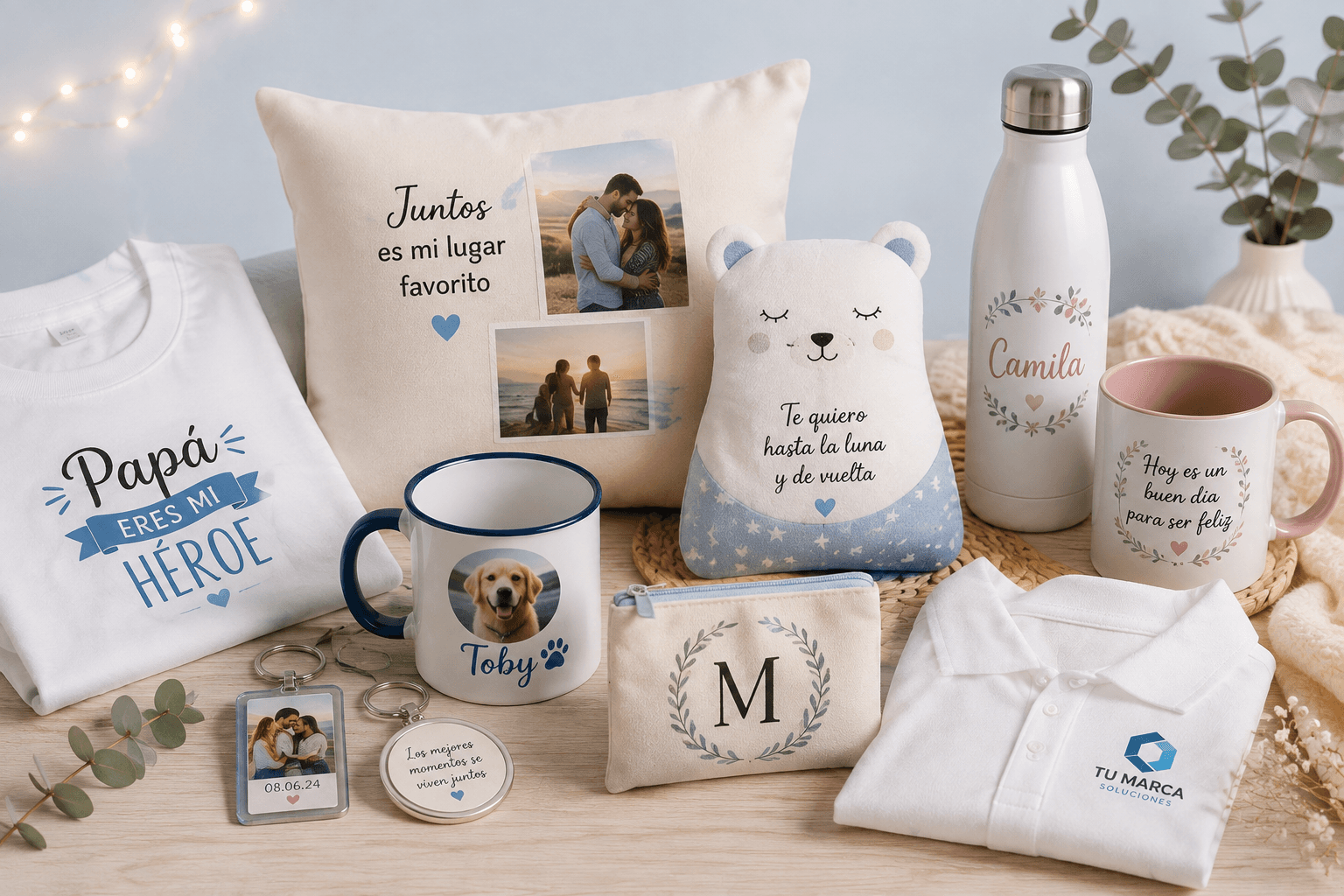 Productos personalizados de Sublimación Luna